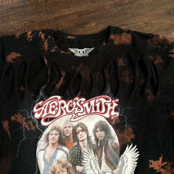 SOLD Aerosmith Custom Cut T Size M - Picture 2 of 3